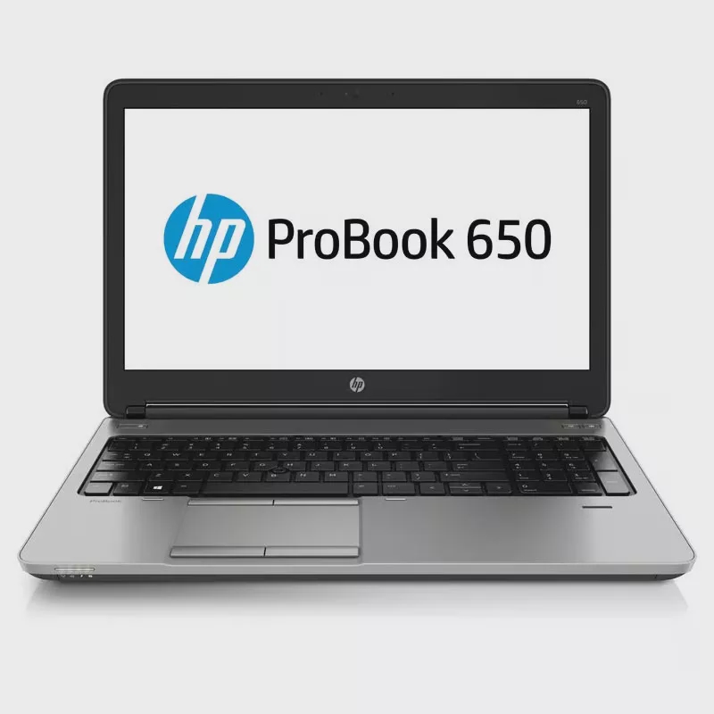 HP ProBook 650 G1 Intel Core i5/15.6"/128GB/4GB Begagnad i Nyskick - 6 Månader Garanti Svart