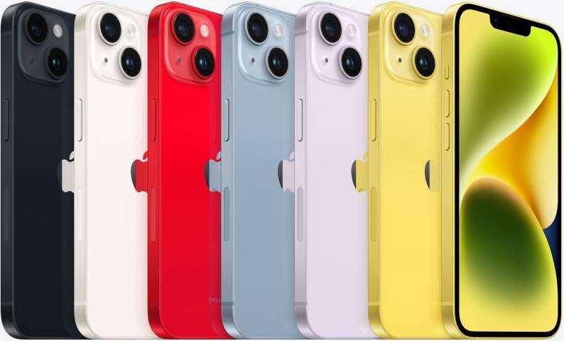 iPhone 14 Plus 128GB - 1 År Garanti Begagnad i Nyskick - Svart Svart