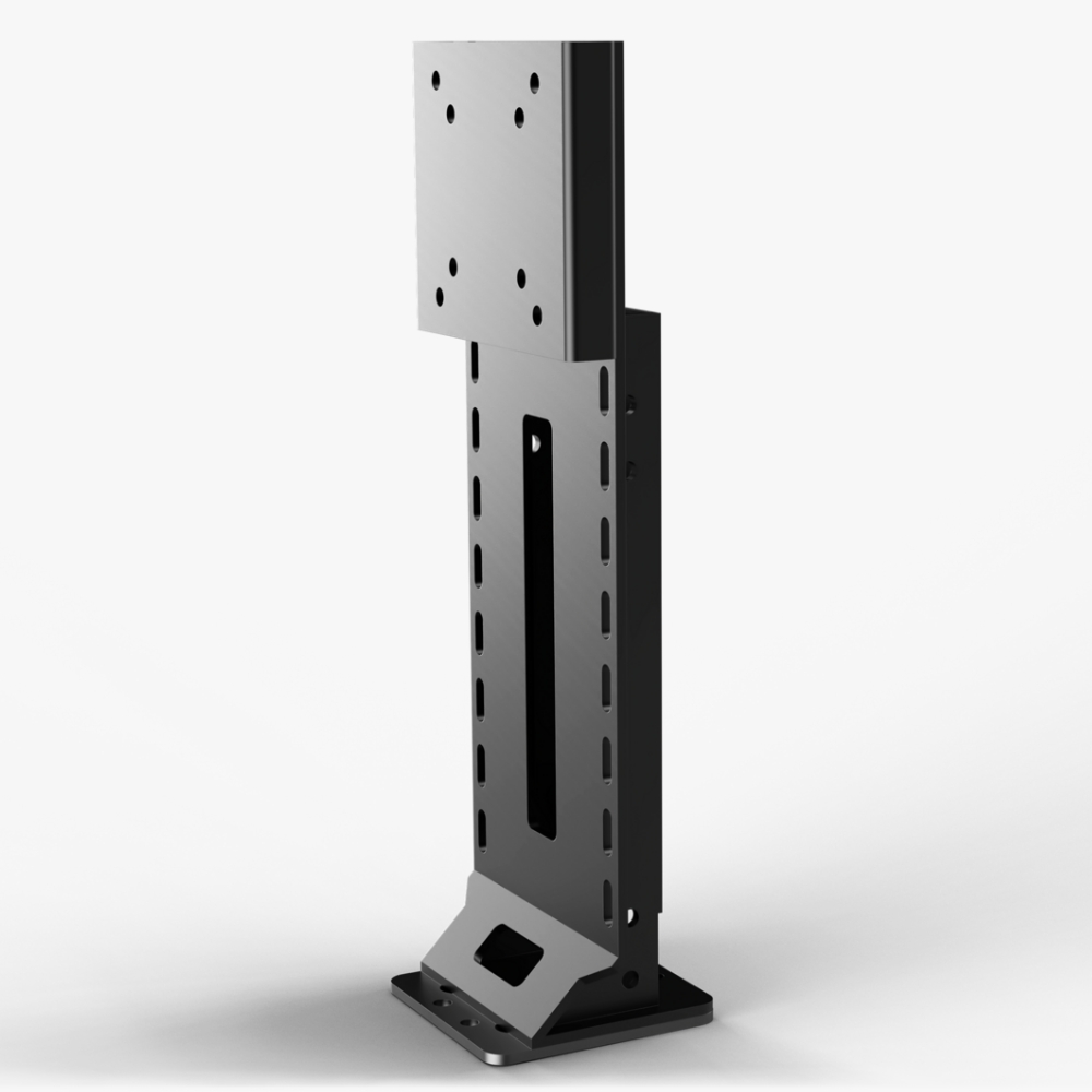 Trak Racer Integrated Single Monitor Stand for Trak Racer TR8 Pro - Holds up to 70"