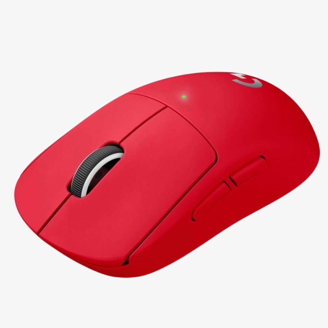 Logitech G PRO X Superlight Wireless Gaming Mouse, Red