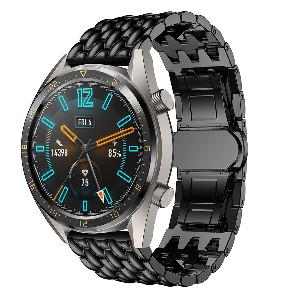 Metallarmband i Fjärilspänne Huawei Watch GT/GT 2 46mm/GT 2 Pro