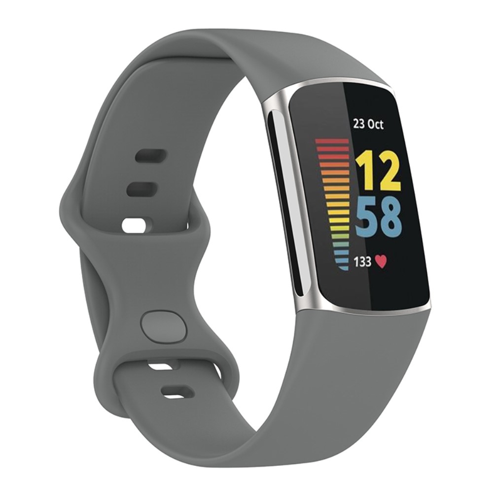 Silikonarmband Fitbit Charge 6 Grå