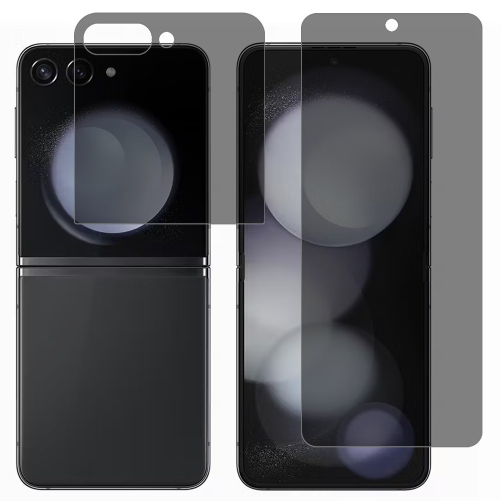 Privacy Skärmskydd Inner + Bakskärm Samsung Galaxy Z Flip 6