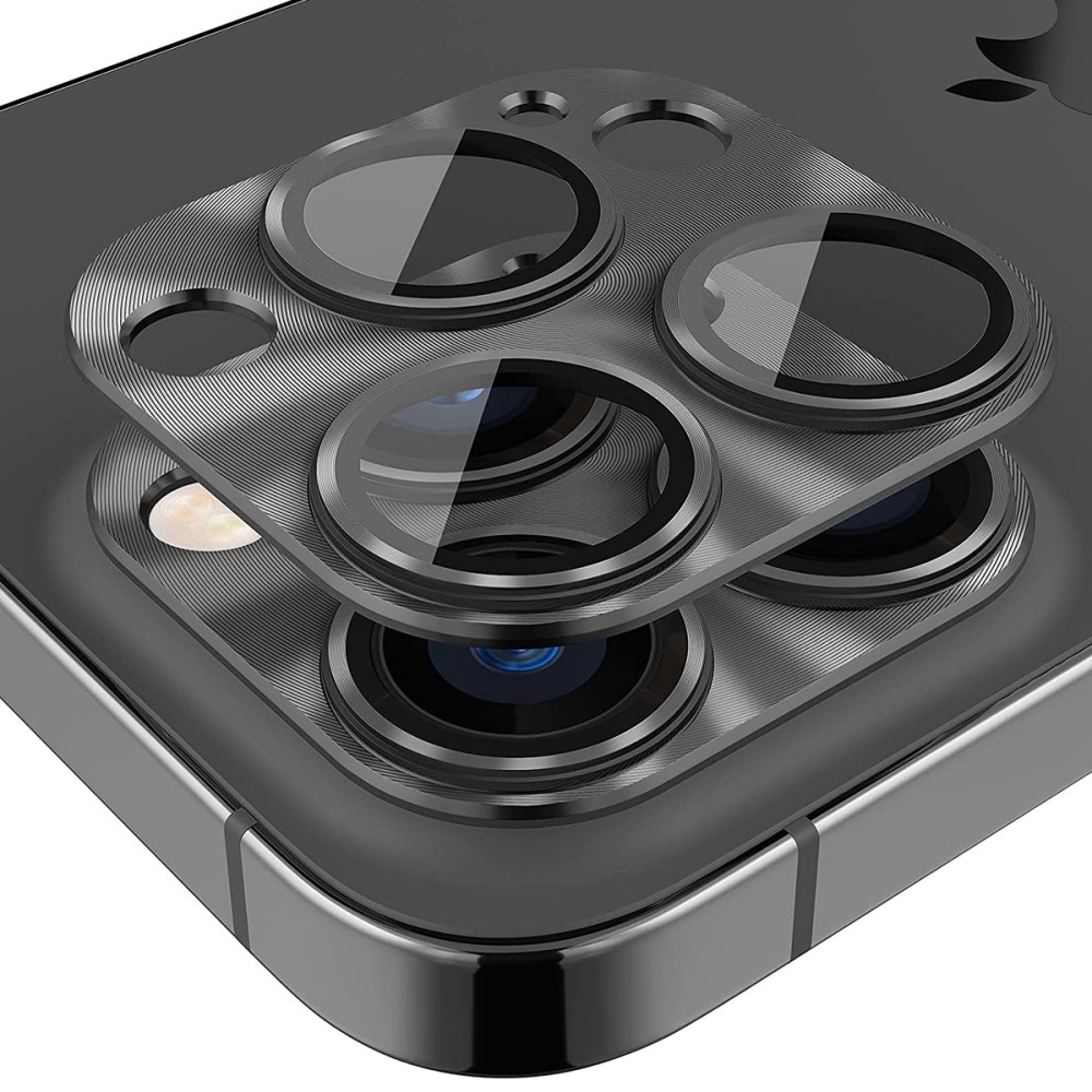 Hat Prince Kameraskydd Aluminium iPhone 16 Pro Svart