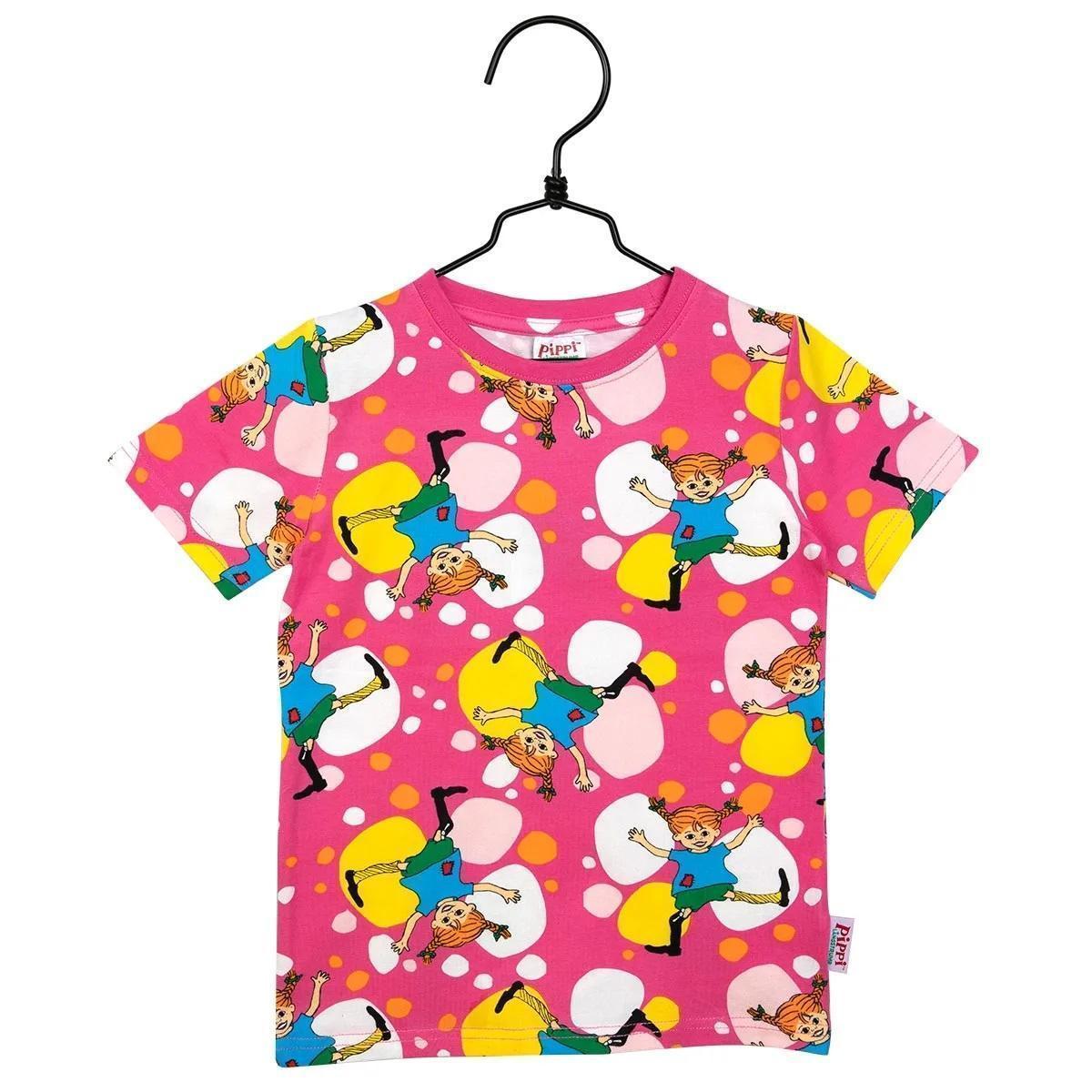 Pippi Långstrump Hjulning-t-shirt anilin