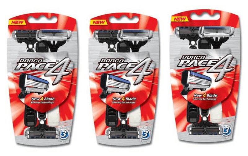 Engångshyvlar 9-pack Dorco Pace4