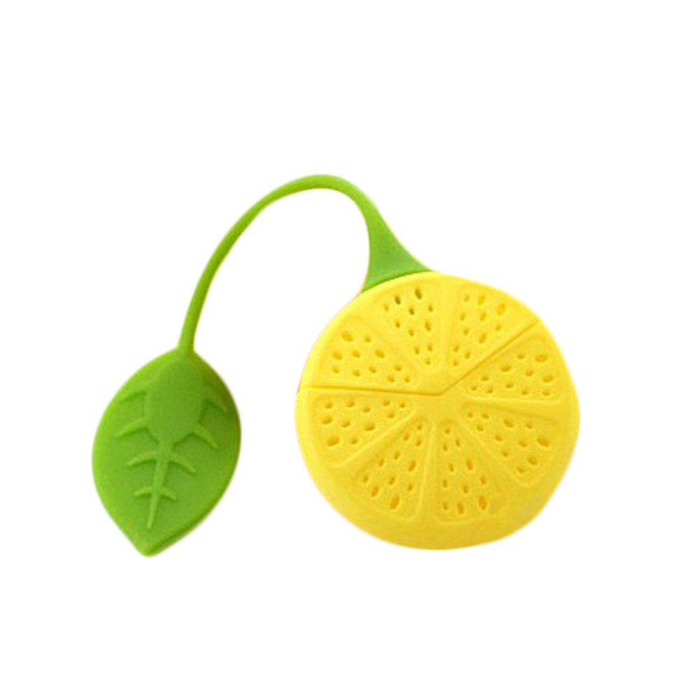 Tesil / Tehållare i Silikon - Citron