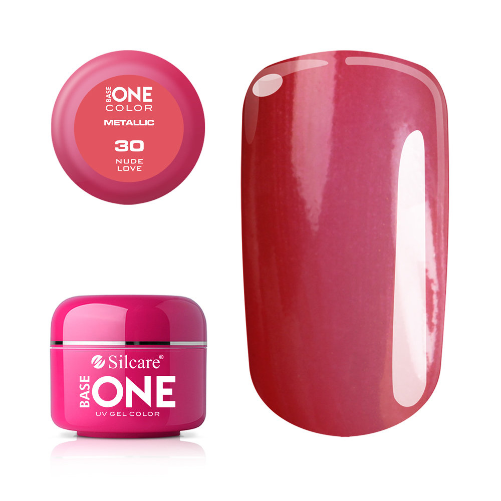 Base one - Metallic - Nude love UV-gel