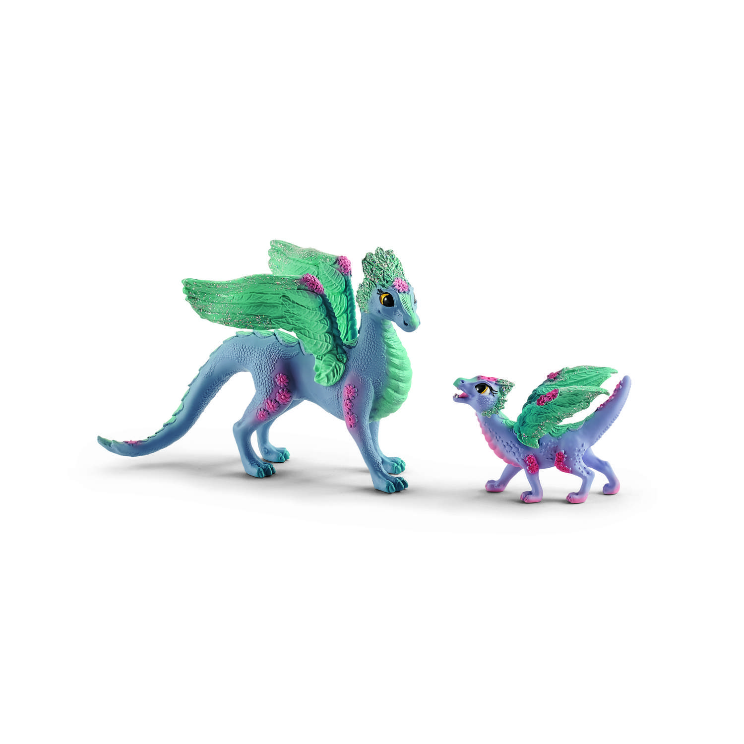 schleich® BAYALA Blomsterdrake Mamma och unge 70592