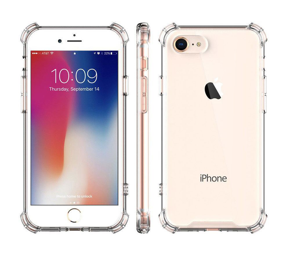 SKALO iPhone 7/8 Extra strong TPU-skal