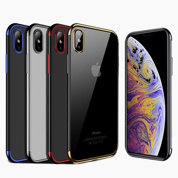 Design TPU-skal Electro Plating till iPhone X/Xs