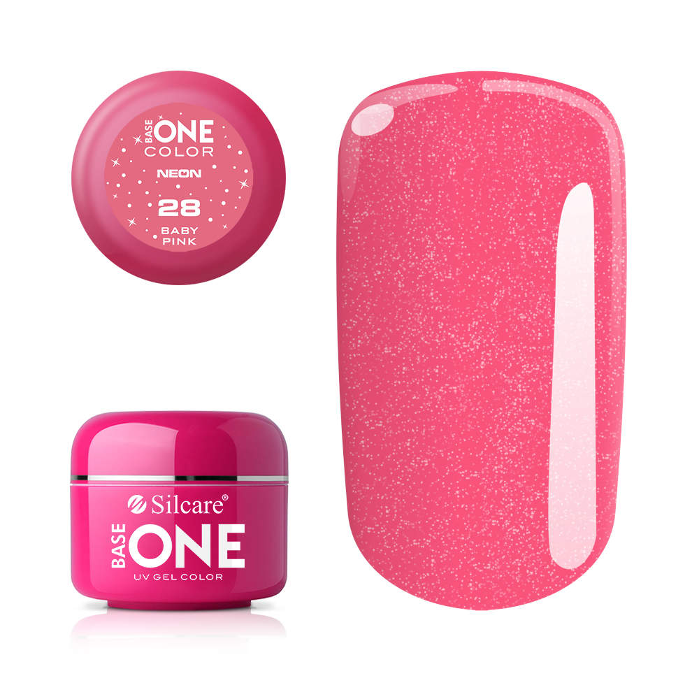 Base one - Neon - Baby pink UV-gel