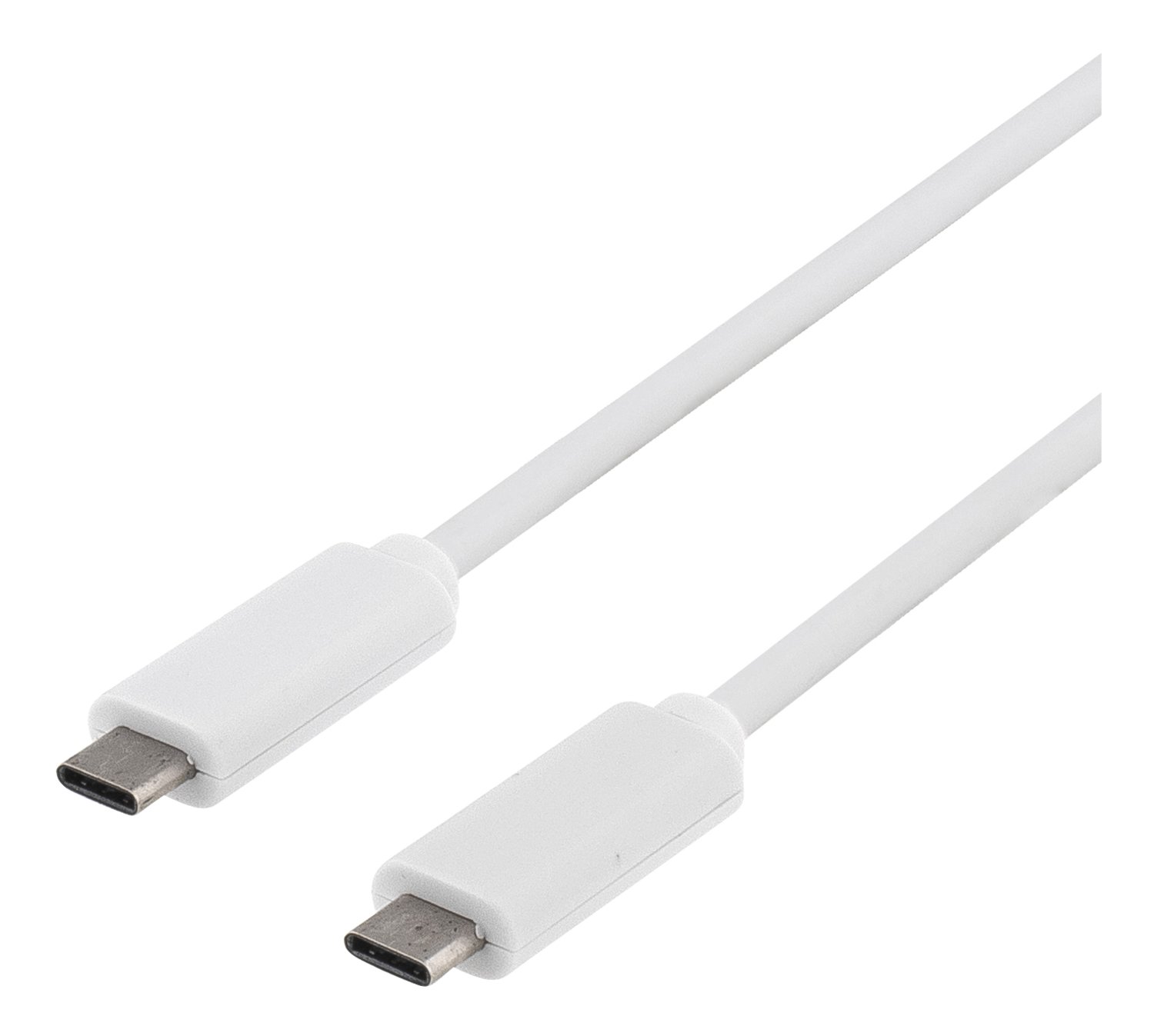 DELTACO USB 3.1 kabel, Gen 1, Typ C - Typ C, 0,5m, 3A