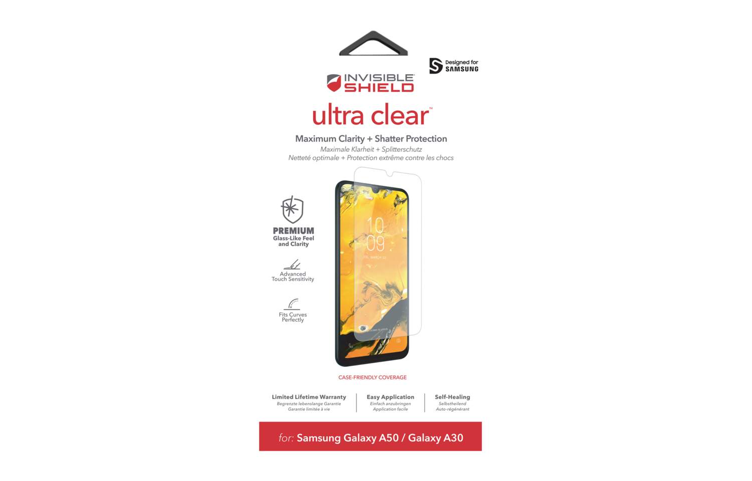 ZAGG InvisibleShield Ultra Clear Samsung Galaxy A70