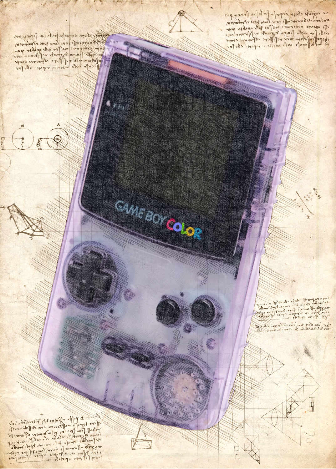 A3 Print - Gameboy
