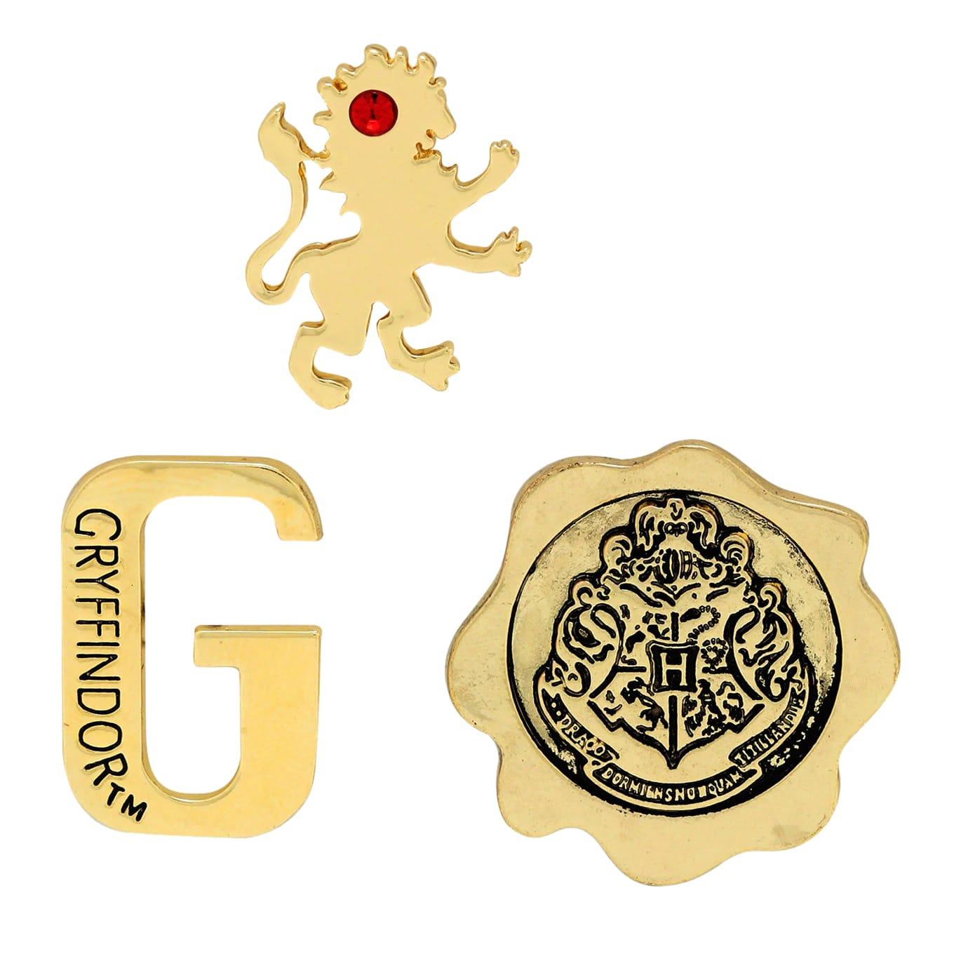 Harry Potter, 3x Pins - Gryffindor