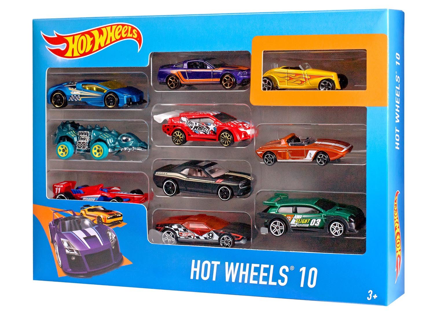 Hot Wheels 10-pack bilar 54886